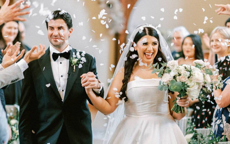 London couple Shermin and Graham tie the knot in a stunning Athy ceremony